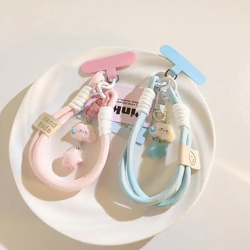 Phone charm strap detail