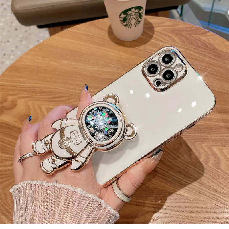 Phone grip kickstand mode