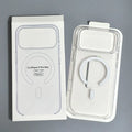 Clear MagSafe iPhone case with camera button