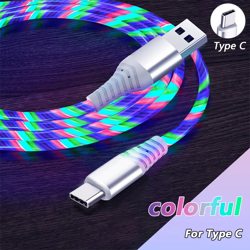 Glow cable colors