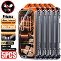 Privacy tempered glass screen protector